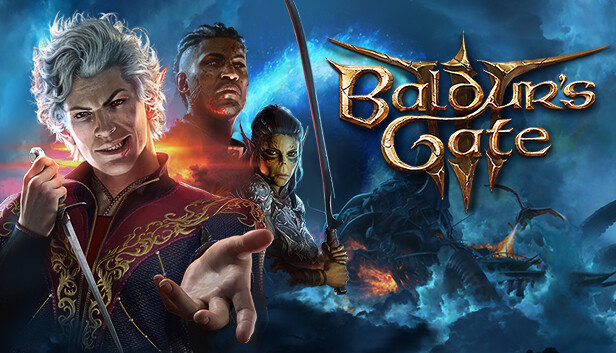 Baldur's Gate 3 gameplay featuring party members
